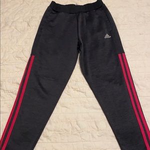 Adidas girls sweat pants Sz L